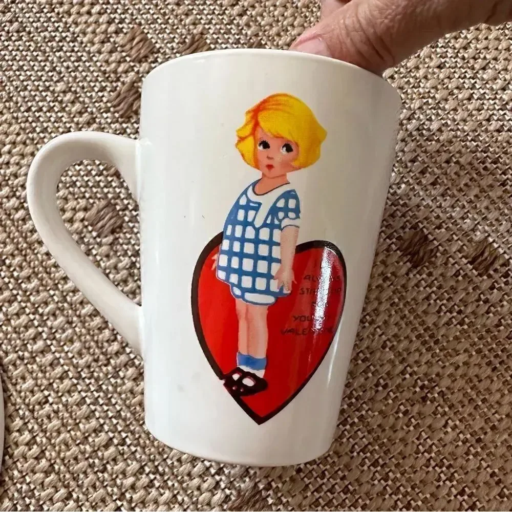 Rosanna “I’ll Always Stand Up For You My Valentine” Small Plate & Coffee Cup